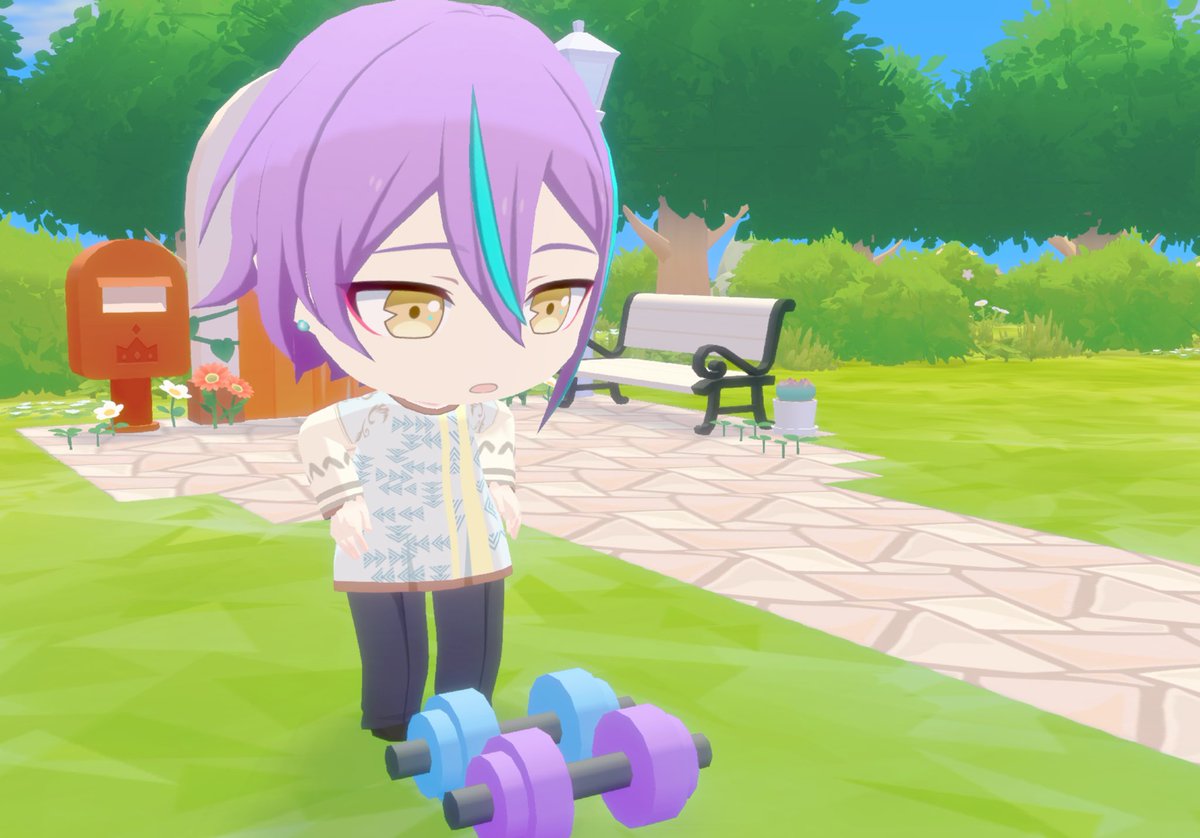 ㆍ♚：INTERACTIVE Rui likes to play and have fun outside in