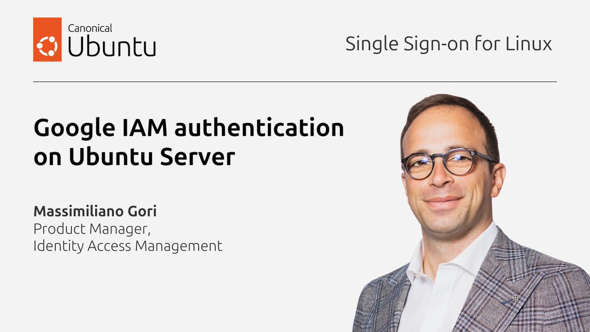 Wondering how to bring Google IAM authentication to Ubuntu Server? Our demonstration will show you an example, right from the terminal.

Catch the demo in our blog here: ubuntu.com/blog/google-au…

#Ubuntu #Authentication #OpenSource #OIDC #EntraID #SSO
