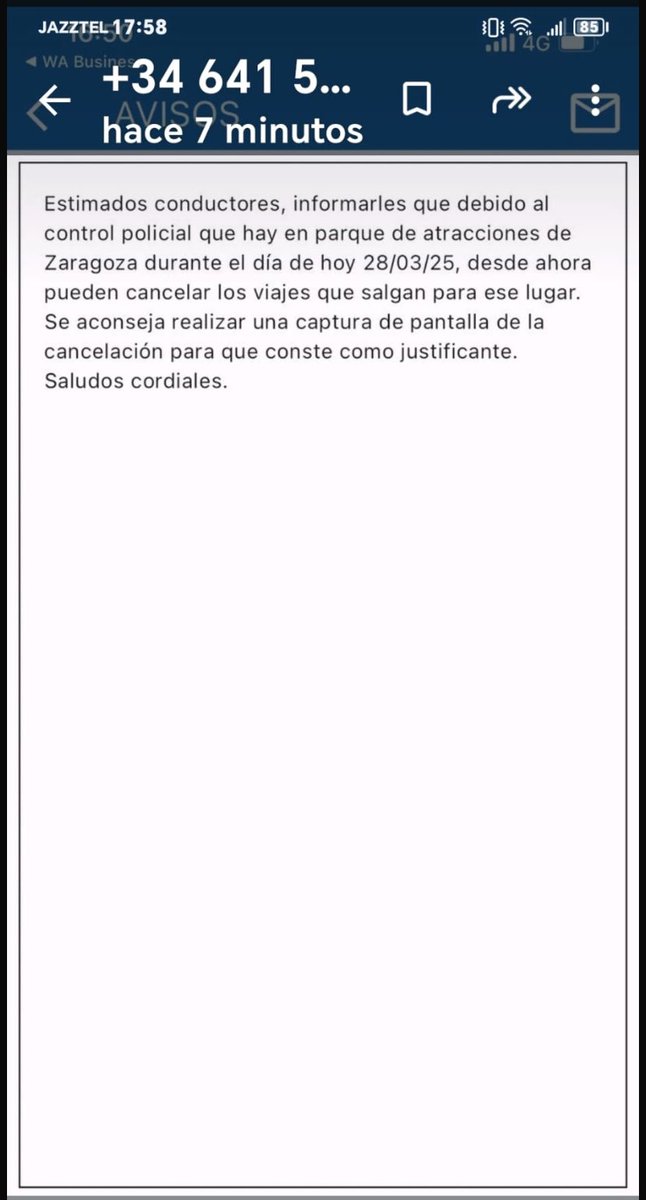 ZaragozaTaxi's tweet photo. Se esconden como cucarachas que son y entre ellos se avisan para evadirse de quien les controla. Así se advierten entre los conductores de @Uber_ES, @cabify_espana y @boltapp para evitar los controles de @policiazaragoza.
Vergonzoso lo que se está permitiendo en #Zaragoza. https://t.co/H4BAnAgQzJ