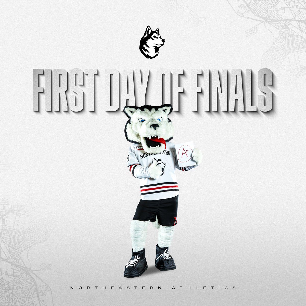 We're cheering for you Huskies! 

Good luck to everyone on final exams!
