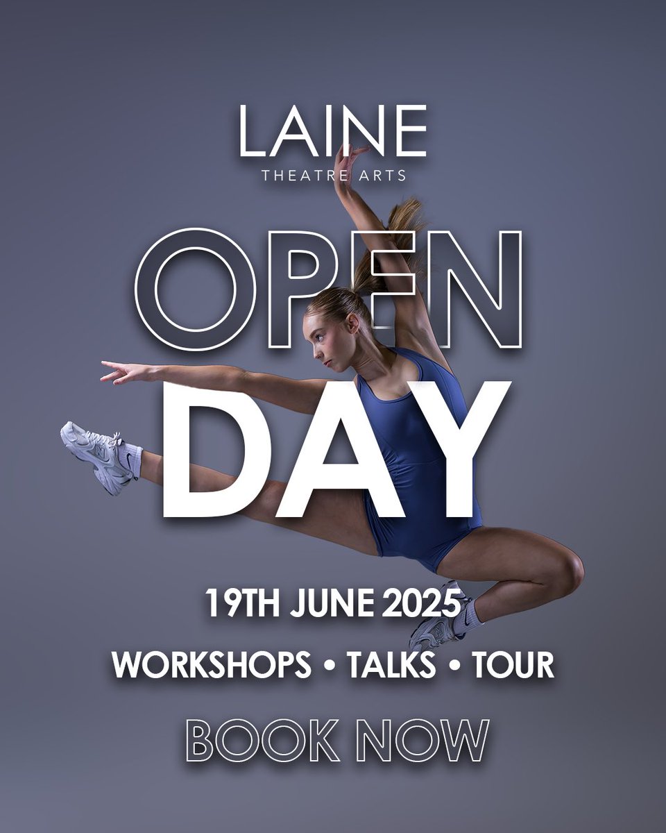 📣 OPEN DAY 2025

📆 Thursday 19th June 2025
📍 The Studios, East Street, Epsom, Surrey

⭐️ 2 sessions available to chose from - Please book via this link: eventbrite.co.uk/e/open-day-tic…

Limited spaces available - please ensure you book for each member of your party attending.