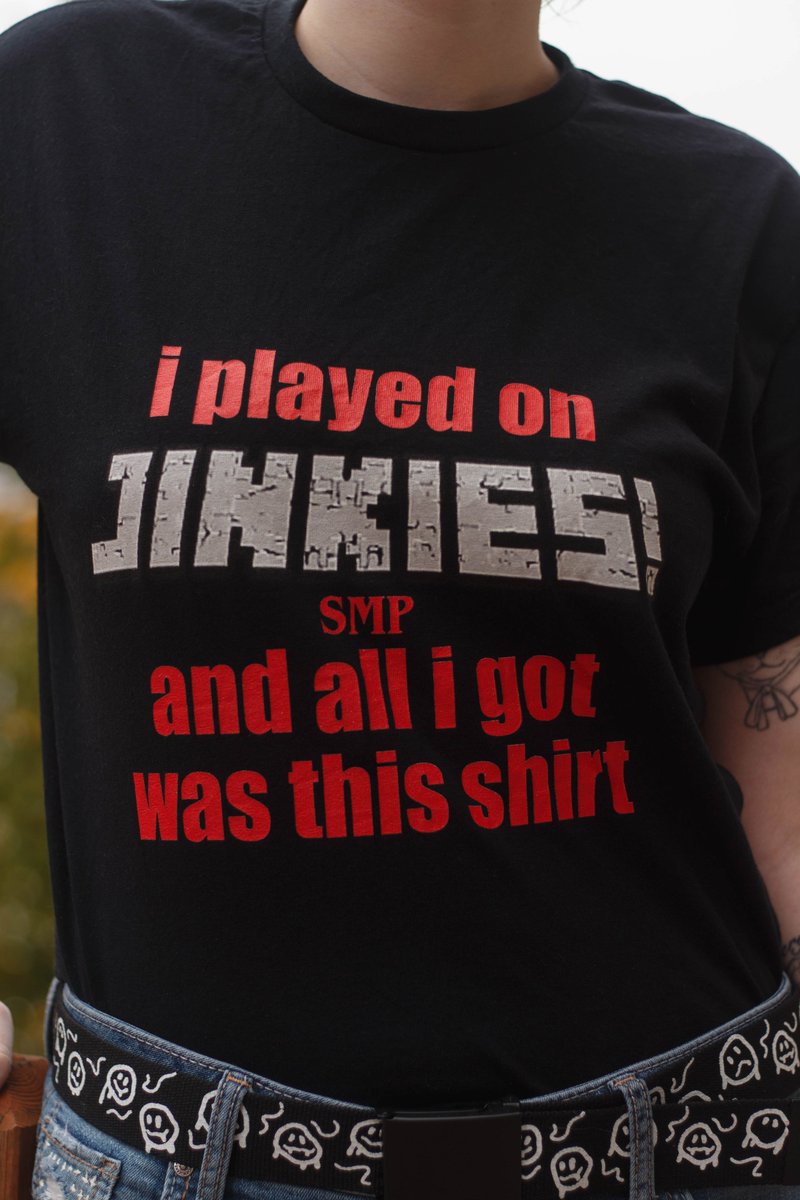 Thank you again to everyone who helped us raise over $300 for charity last month!
Here is our first giveaway reward for the OG JINKIES! Shirt!
to enter:
follow us
like this post
repost this post