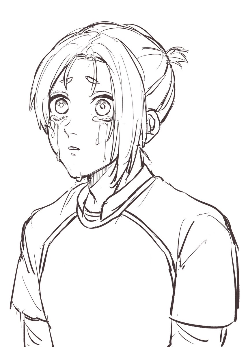 泣かないで…。