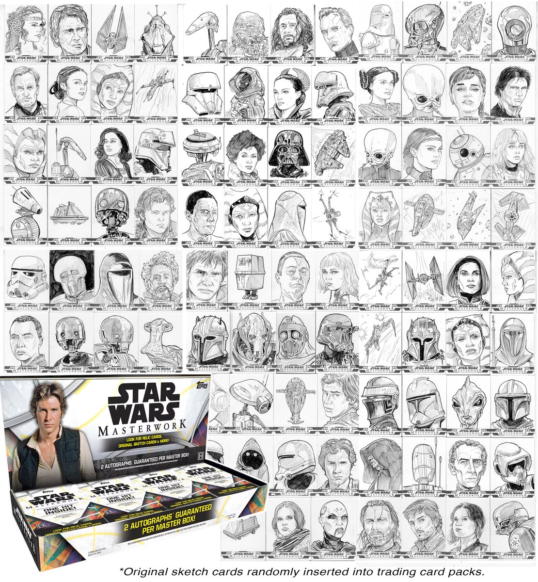 Star Wars Masterwork 2025 are officially released today! 100