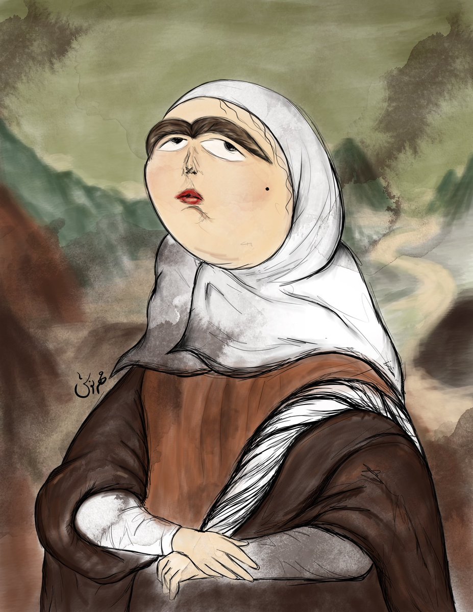 mhrnuosh_'s tweet photo. “In a world where time fades and tyrants rise, Khatoun stands
and her legend has just begun...”

#nft #nftnews #nftart https://t.co/KKFjw8BOoi