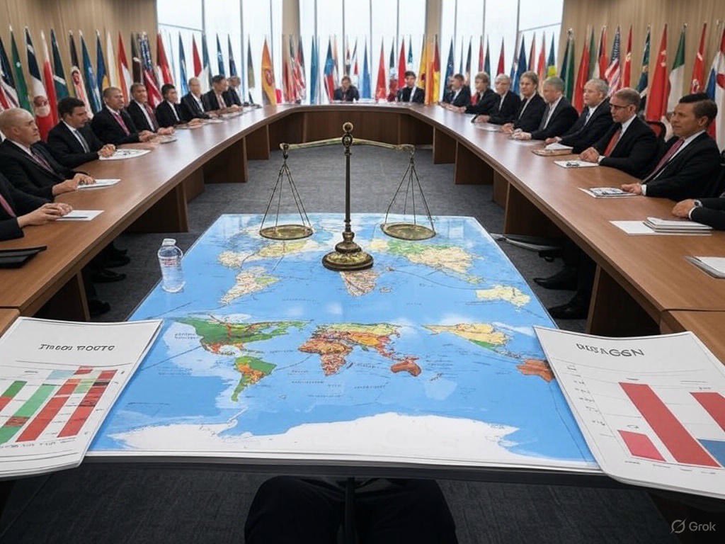 1CryptoChaser's tweet photo. 🚨 🇺🇸 U.S. negotiating with 70+ countries to disrupt China’s trade network, escalating the trade war started in 2018. Targeting supply chains, this could hit industries like soybeans & lithium-ion batteries. Risks global economic fallout, but may benefit nations like Brazil. 🌍📉 #TradeWar #China #TariffWar #CryptoWave