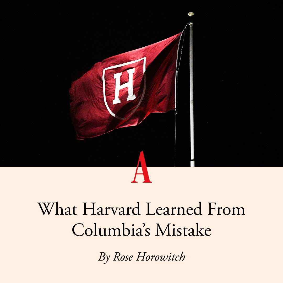 The Atlantic (@theatlantic) on Twitter photo "Harvard appears to have learned a lesson from the Trump administration's tangle with another Ivy League school—just not the lesson the government intended," <a href="/rosehorowitch/">Rose Horowitch</a> writes: theatln.tc/yR6OIBip "Harvard appears to have learned a lesson from the Trump administration's tangle with another Ivy League school—just not the lesson the government intended," <a href="/rosehorowitch/">Rose Horowitch</a> writes: theatln.tc/yR6OIBip