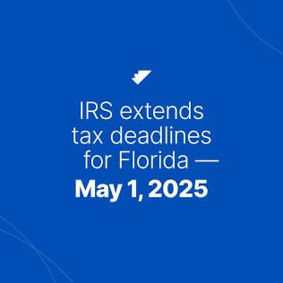 Yes!  Florida residents still have a few more days for our tax deadline!