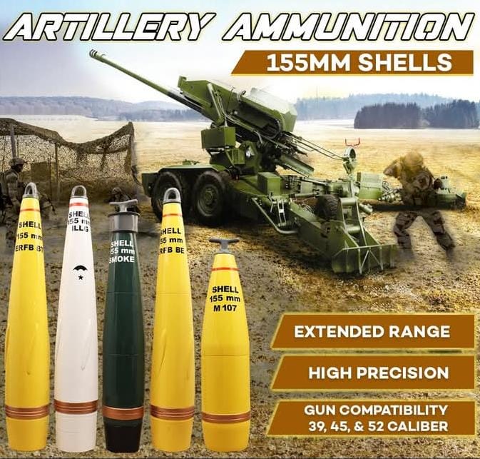 NewsIADN's tweet image. #SMPP is setting up a local plant to manufacture 155mm artillery shells for export markets.