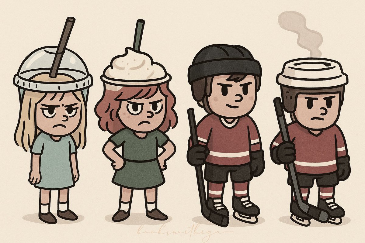 [ #𝐭𝐡𝐢𝐬𝐥𝐢𝐭𝐭𝐥𝐞𝐨𝐧𝐞𝐍𝐀 ] 
bohaterowie “𝐓𝐡𝐢𝐬 𝐋𝐢𝐭𝐭𝐥𝐞 𝐎𝐧𝐞“ jako :
⊹ ࣪ ˖  𝐧𝐚𝐩𝐨𝐣𝐞 𝐳 𝐤𝐚𝐰𝐢𝐚𝐫𝐧𝐢
⤷  𝐚 𝐭𝐡𝐫𝐞𝐚𝐝 :