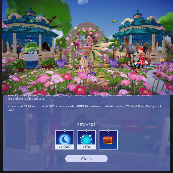 Snowwolfess's tweet photo. @DisneyDLV another 4k! WE ARE STREAKING BABY!! 🤭🤭🤭#4kclub #dreamsnaps #ddlv #twitch #streamer #hype https://t.co/RwDIBQZOMr