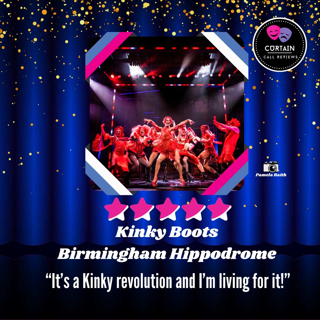 🎭Curtain Call Reviews🎭 (@curtain_callrev) on Twitter photo 🎭REVIEW🎭 - Read my review of <a href="/kinkyboots_uk/">Kinky Boots</a> at the <a href="/brumhippodrome/">Birmingham Hippodrome</a> here ....... so good I've immediately booked to see it again!
curtaincallreviews.co.uk/kinky-boots 🎭REVIEW🎭 - Read my review of <a href="/kinkyboots_uk/">Kinky Boots</a> at the <a href="/brumhippodrome/">Birmingham Hippodrome</a> here ....... so good I've immediately booked to see it again!
curtaincallreviews.co.uk/kinky-boots