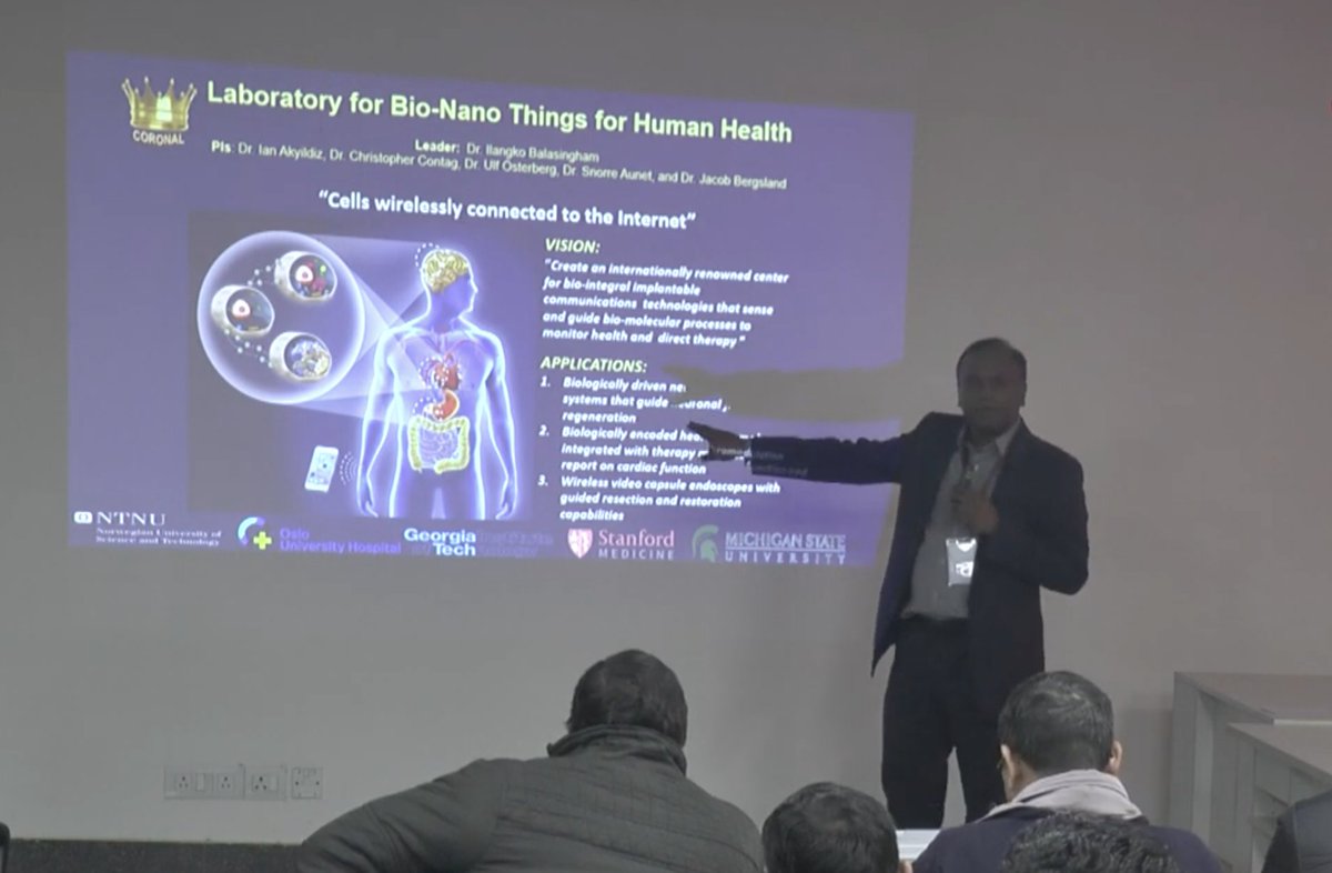 CorinneNokel's tweet image. Internet of Bio-Nano Things for Human Health 

@Kingston_Truth @psinergy_SDW @dr_edwardgroup @IcicLaw 

It says &apos;Stanford MEDICINE&apos; on there

Internet of Smart Implants - Micro-man scale devices with artificial Intelligence

Prof. Ilangko Balasingham  
youtube.com/watch?v=lmVqFZ…