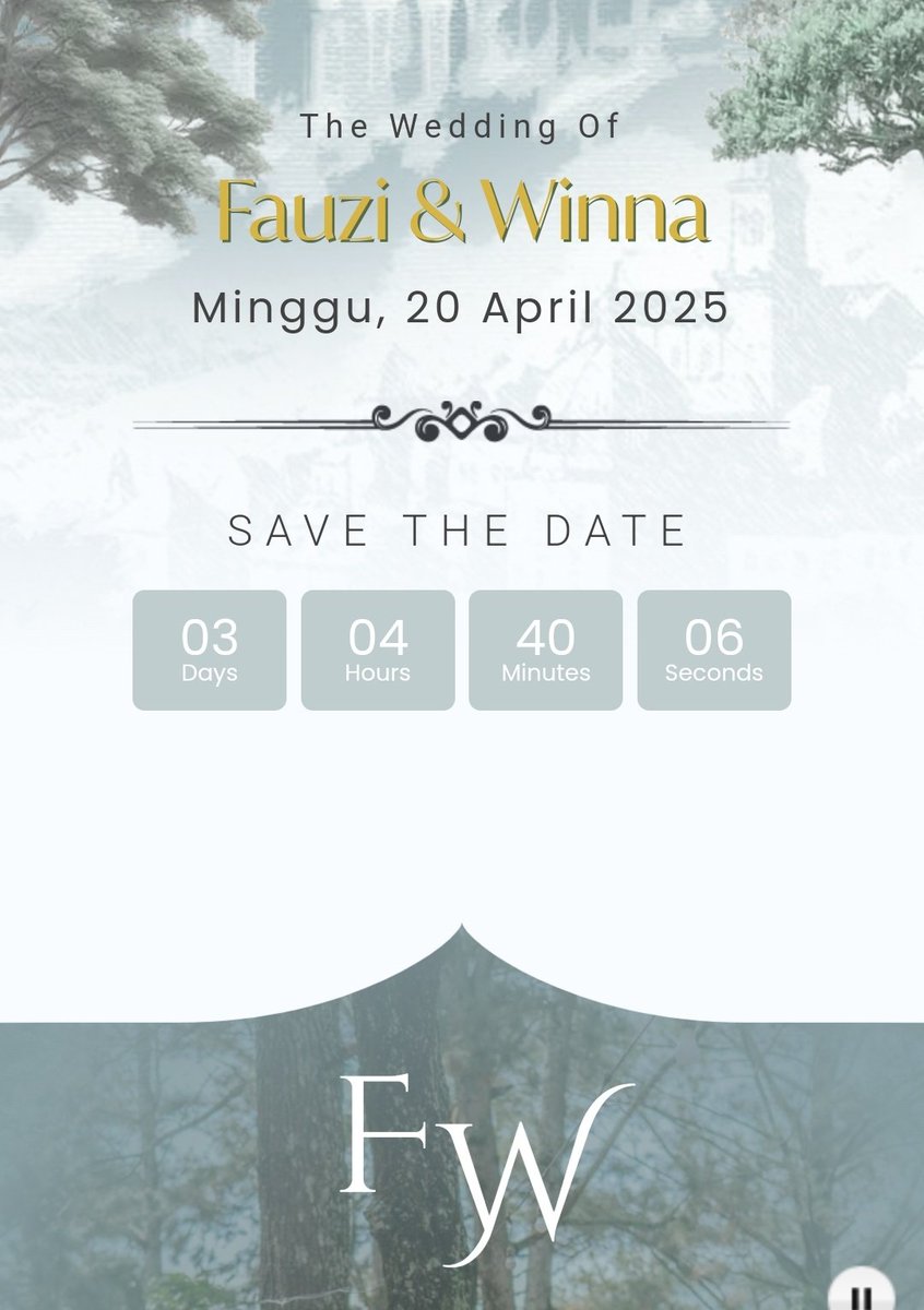 Assalamu'alaikum..
Mohon do'a restu yaa temen2.
InsyaAllah hari Minggu, 20 April 2025 saya akan menikah😊