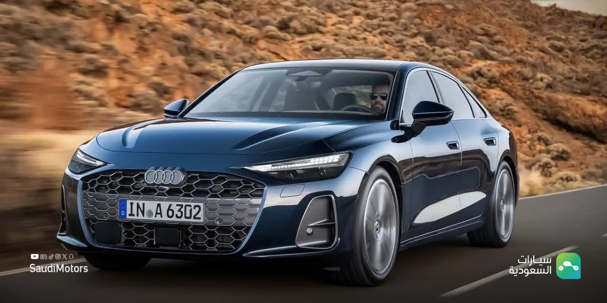 Saudi_Motors's tweet photo. أودي تكشف رسميًا عن A6 موديل 2026 بجيلها الجديد كلياً! 🚘  
تُعد A6 الجديدة أكثر سيارة أودي بمحرك وقود انسيابية في التاريخ بمعامل سحب 0.23 فقط.  

التصميم مشابه لنسخة A6 Avant لكن بدون باقة S Line وبخلفية تقليدية.  
السيارة تعتمد على منصة PPC، على عكس النسخة الكهربائية A6 E-Tron.  

#سيارات_السعودية