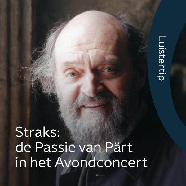 Een verstilde, aangrijpende passie: de Johannes-Passion van de Estse componist Arvo Pärt. Beluister 'm vanavond live op NPO Klassiek, vanaf 20:00 uur op npoklassiek.nl/live