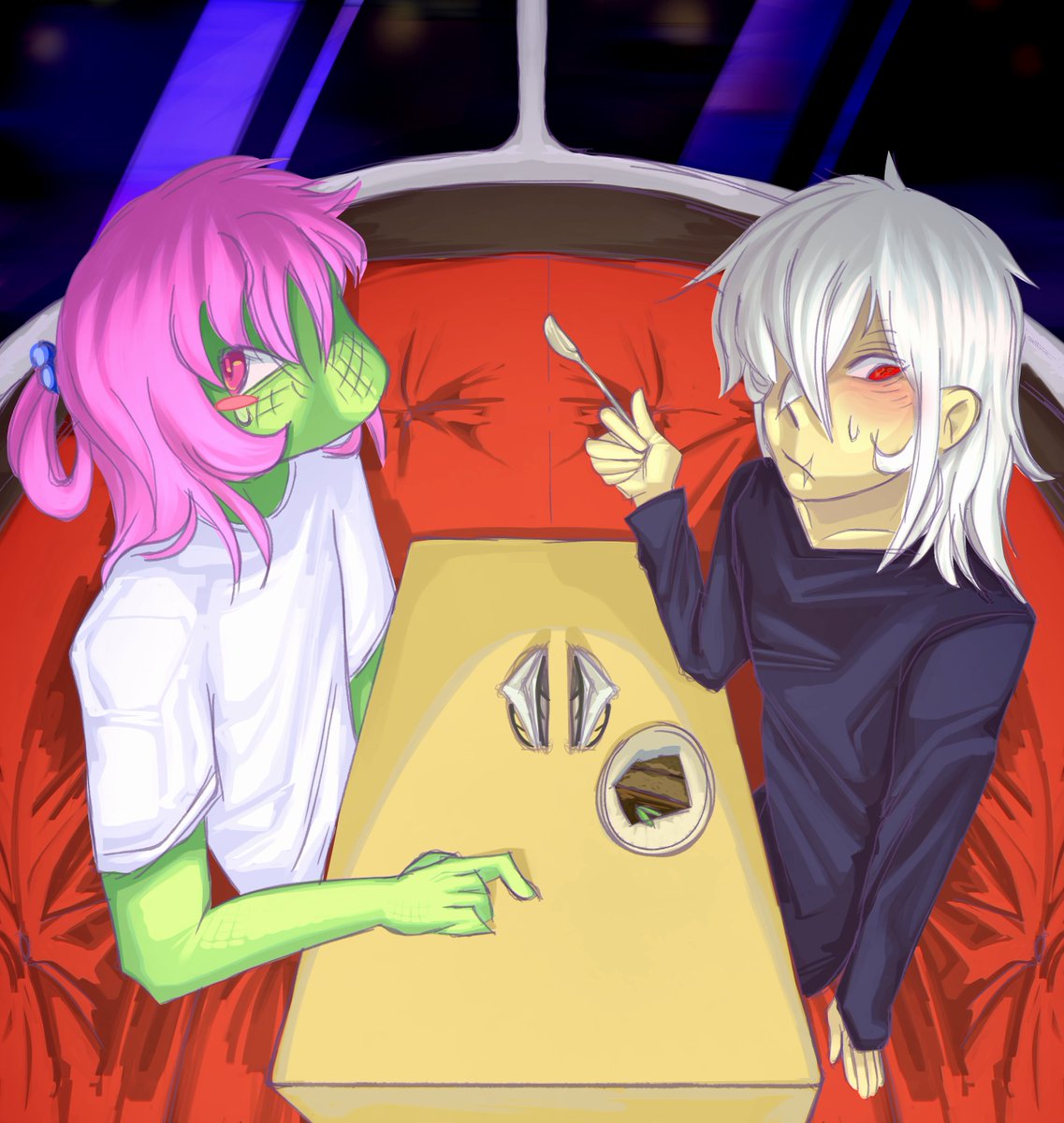 d0oOugh's tweet photo. idk ૮꒰ ´ ꒳   ̀ ꒱ა #spinneraki #tomurashigaraki #spinnermha #mha #mhafanart https://t.co/QsbcTY1G52