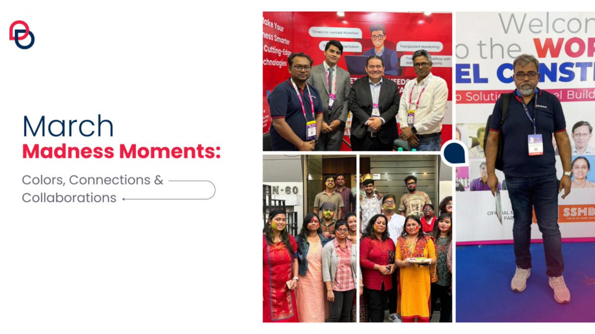 BrainiumIT's tweet image. From Chennai to color bombs—March had it all!

The month was packed with tech, travel, and traditions! Dive into our latest newsletter to see how Brainium made the most of it—from industry expos to festive celebrations!

#ideateimplementsucceed #MarchRecap #TeamBrainium