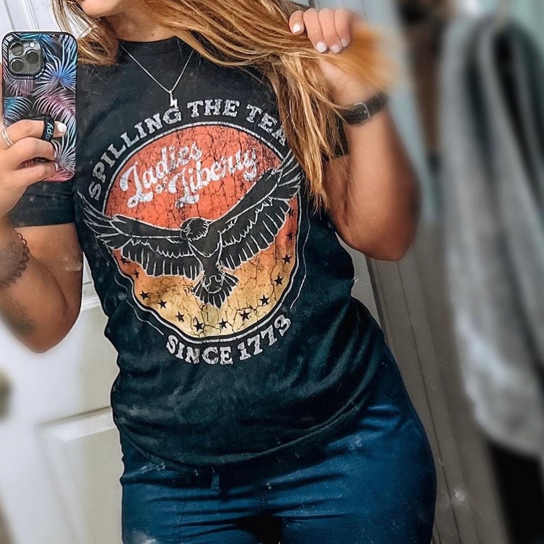 Ready to rock! 🇺🇸🇺🇸🇺🇸🇺🇸 Historical &amp; Patriotic Tees for the Win. 🙌🏻