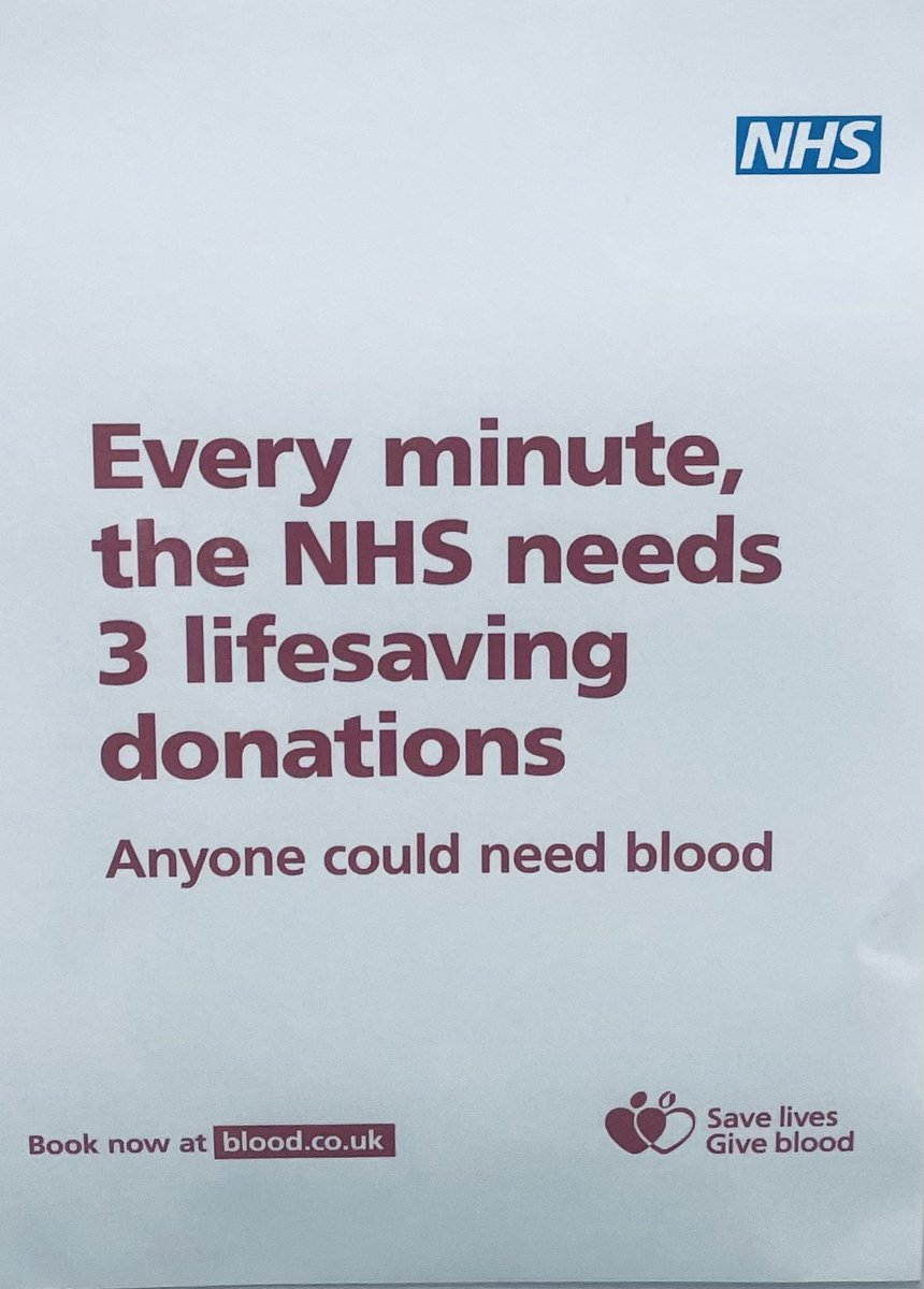 π Andy Ryan π (@in_to_recovery) on Twitter photo In #Nottingham and popped in to #giveblood - amazing <a href="/GiveBloodNHS/">Give Blood NHS π©Έπ©Ή</a> team doing brillaint things to save lives.
Are you the #GivingType - thereβs a great app to get you booked in In #Nottingham and popped in to #giveblood - amazing <a href="/GiveBloodNHS/">Give Blood NHS π©Έπ©Ή</a> team doing brillaint things to save lives.
Are you the #GivingType - thereβs a great app to get you booked in