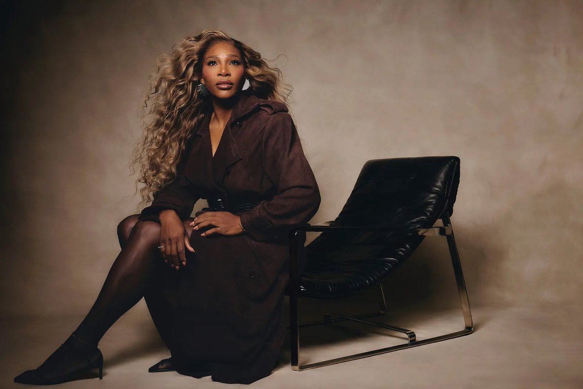 PopCrave's tweet photo. Serena Williams stuns for TIME’s 100 Most Influential People of 2025 issue.

📸: Adrienne Raquel https://t.co/6vYgHFg7i8