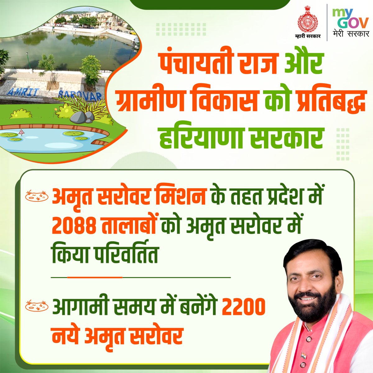 mygovharyana's tweet photo. पंचायती राज और ग्रामीण विकास को प्रतिबद्ध हरियाणा सरकार https://t.co/d2TvsSO8kb