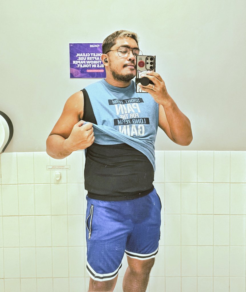 Legit tong sweat sando.
Pawis talaga natulo pa sa shorts haha