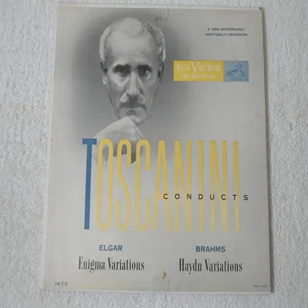 RecordsAlbums's tweet photo. https://t.co/4SucJ8YGel Toscanini - Conducts Elgar &amp; Brahms LP Vinyl Record #Toscanini #Elgar #Brahms #Classical #ClassicalMusic #ClassicalVinylRecords #ClassicalVinyl #ClassicalRecords #ClassicalAlbums #ClassicalLPs #Vinyl #VinylRecords #Records #RecordAlbums #LPs #Albums https://t.co/Jf2mNeBz1M