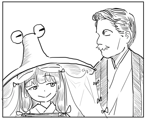 なにかと小さい女子とツーショットになる八雲先生 