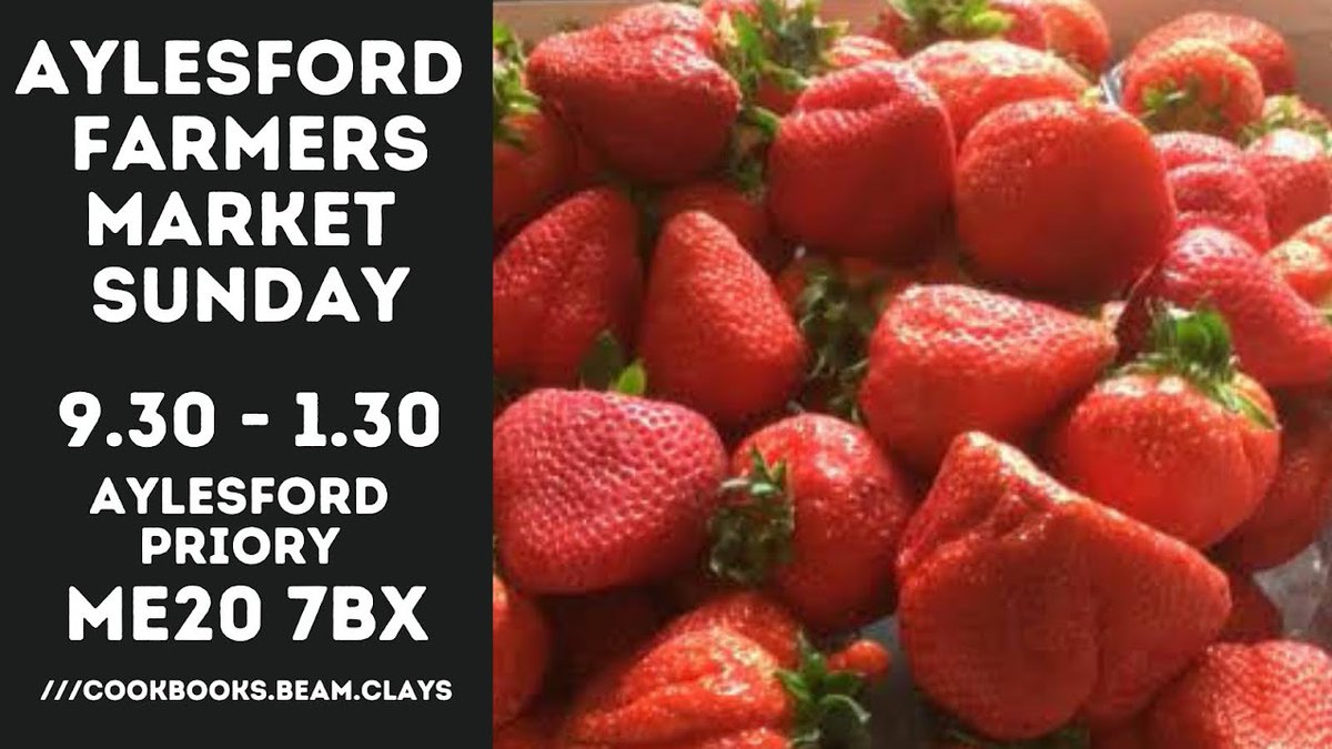AylesfordFmMrkt's tweet image. Local fruit from @BessboroughFarm
Apples, Pears, Juice, Fruit Jams, Crumbles, soft fruit when in season Sunday at
The Friars
#Aylesford
ME20 7BX ///potato.belief.bordering
#FreshLocalProduce
Free Parking
Get an email reminder of every market here bit.ly/2SrRfmu #ad