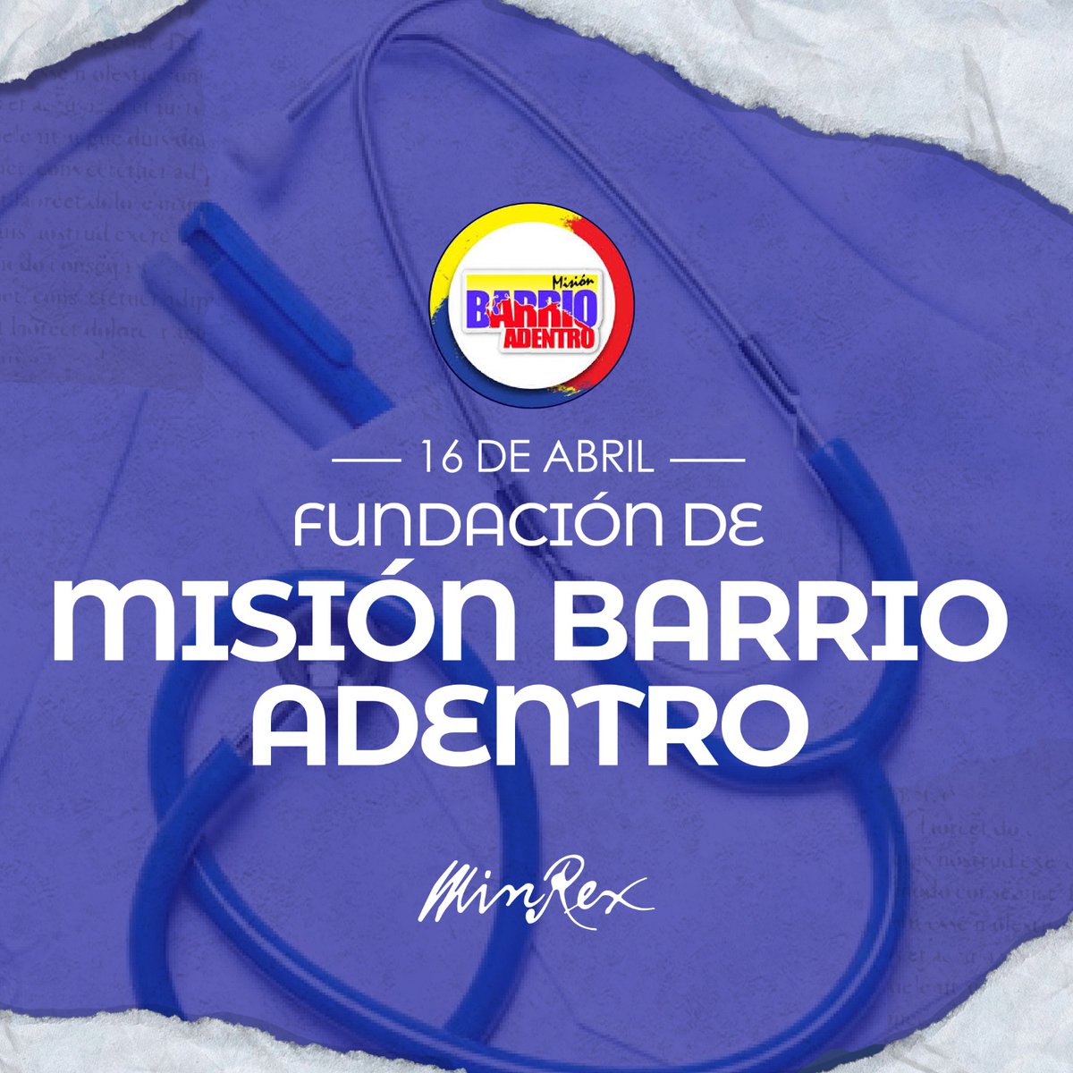 Se cumplen 22 años de inicio de Misión Barrio Adentro en #Venezuela, iniciativa histórica y revolucionaria del Presidente Hugo Chávez, que llevó atención médica gratuita y de calidad a todas las comunidades de ese país, con participación de más de 165 mil colaboradores de #Cuba.