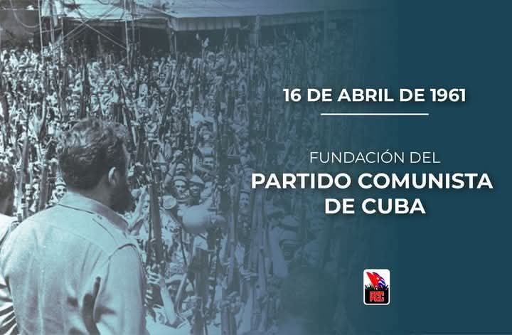 Felicitamos a los cuadros, trabajadores y militantes de nuestro glorioso <a href="/PartidoPCC/">Partido Comunista de Cuba</a>, especialmente a los camagüeyanos, en el 64 aniversario de su fundación. Honramos su consagración a la defensa de la Patria. #PorCamagüeyTodo