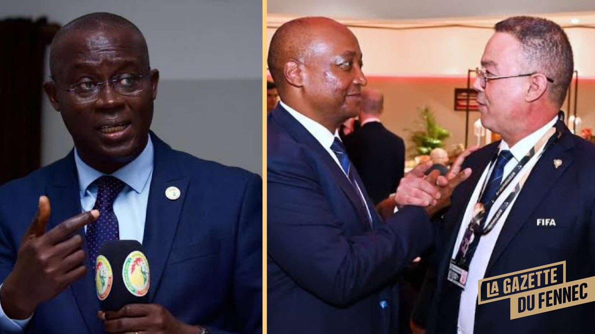 Senghor déballe tout : la CAF est sous l'emprise du Maroc, Motsepe complice #TeamDZ
Lire l'article > 
lagazettedufennec.com/senghor-deball…
