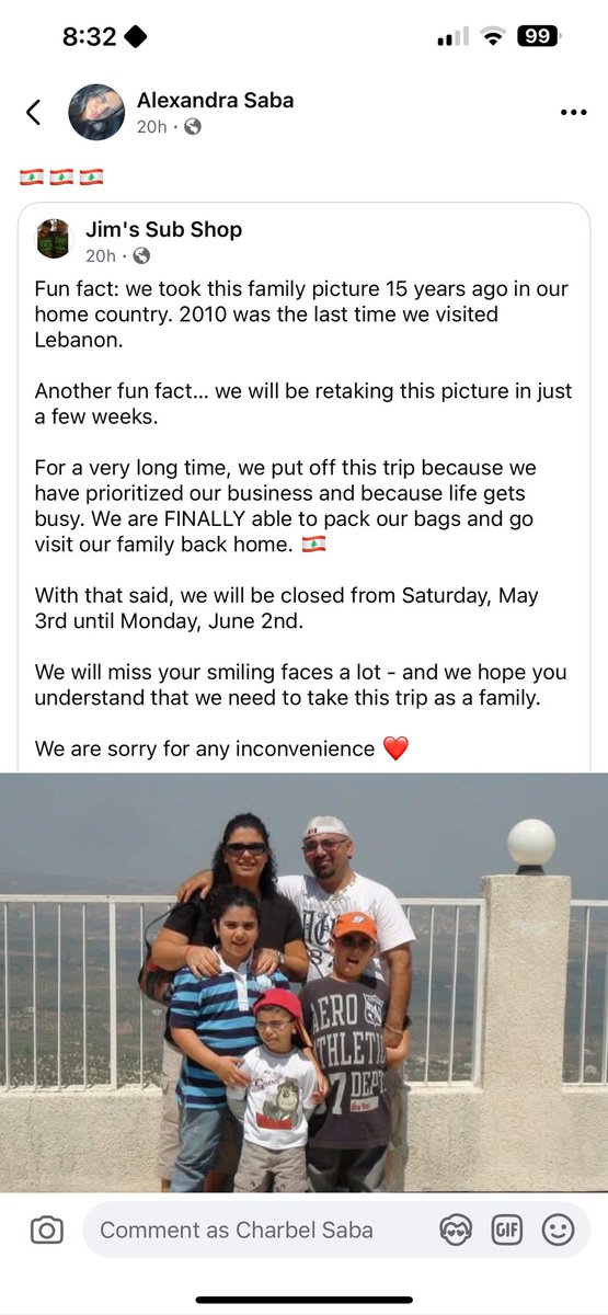 Very very excited, this is quite literally my first time going, being only 3 years old when we first went, I’m now able to experience it and finally meet my grandmother, God Bless, Have a great Wednesday!