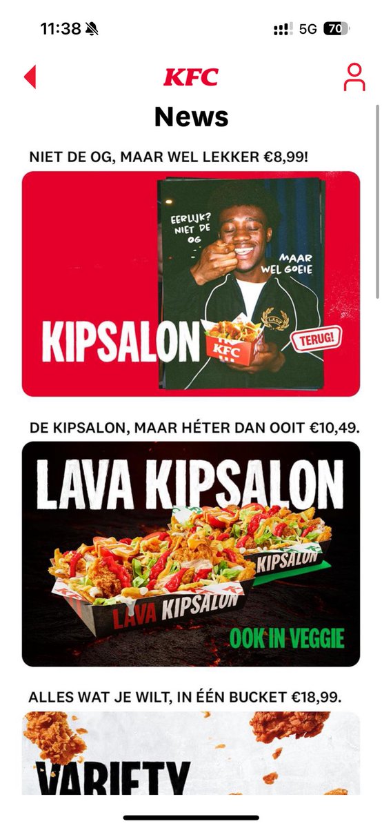 Starting this year good with a modeling job for KFC🍗