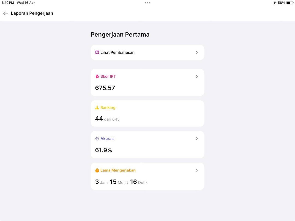 Studyaturn's tweet image. Pengalamanku tryout di Analitica, hehe. 😌

Ini TO-12 yah 📖, di saat aku masih santai 🌱 dan merasa aman dengan kemampuanku. Sampai akhirnya, aku cobalah TO Analitica ini dan 💥🔥JEGER⚡️☄️🐀 aku dapat hasil ini dan tersadar. Thank you for existing, yah. I luv u, Analitica 🩷🖤🥰