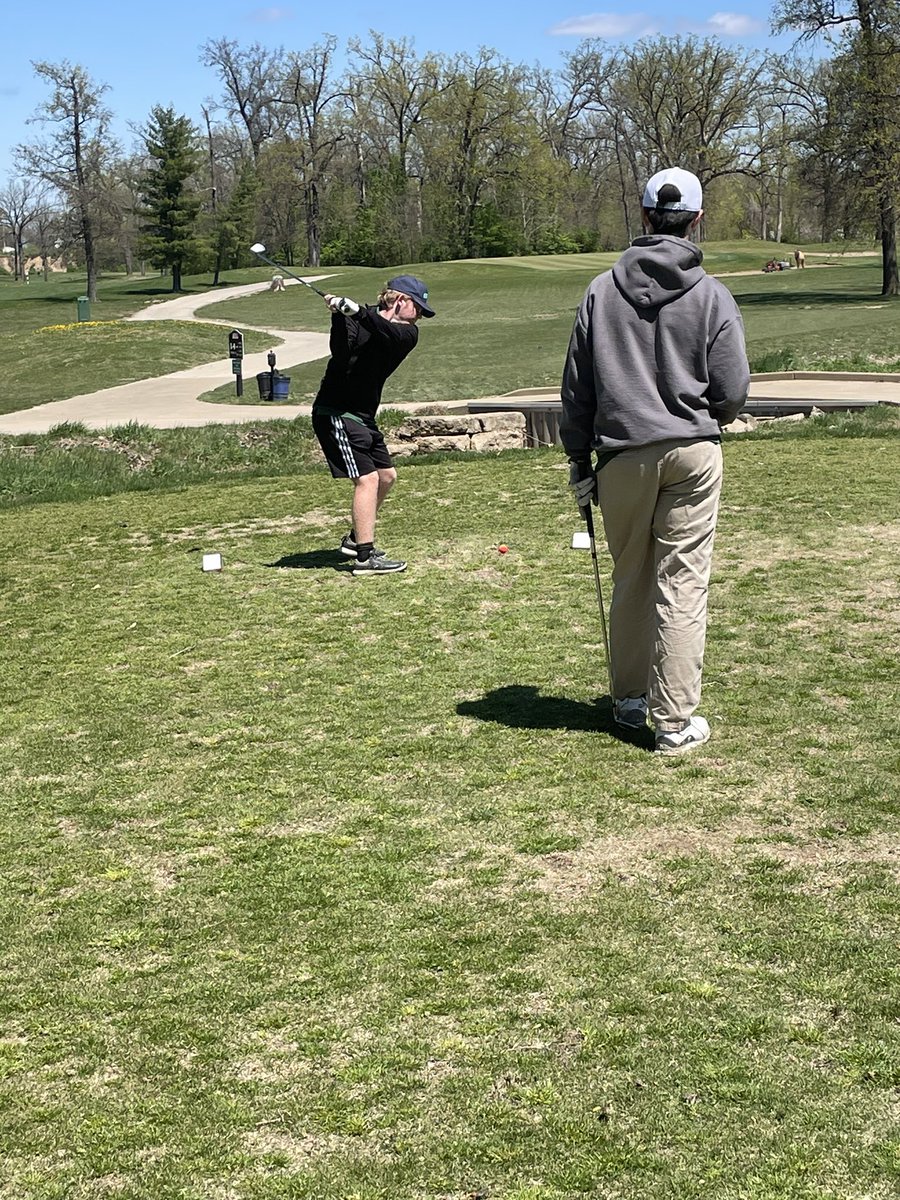 FarmGolf's tweet image. Yesterday the JV Eagles competed in Saint Charles West’s best ball tournament. For many of our players this was their first time in an 18 hole competition. Our team placed 7th out of 16 teams. The future is bright with this group!