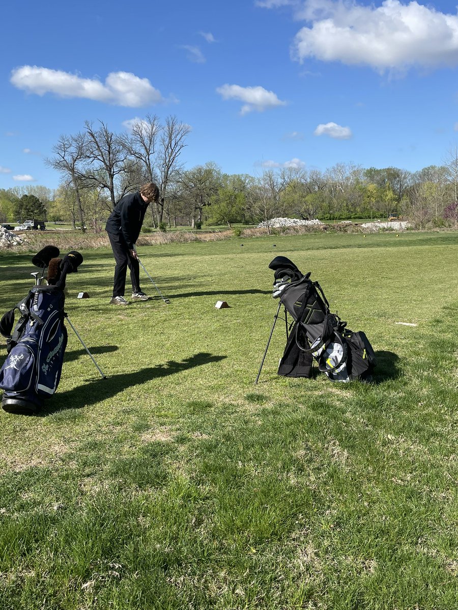 FarmGolf's tweet image. Yesterday the JV Eagles competed in Saint Charles West’s best ball tournament. For many of our players this was their first time in an 18 hole competition. Our team placed 7th out of 16 teams. The future is bright with this group!