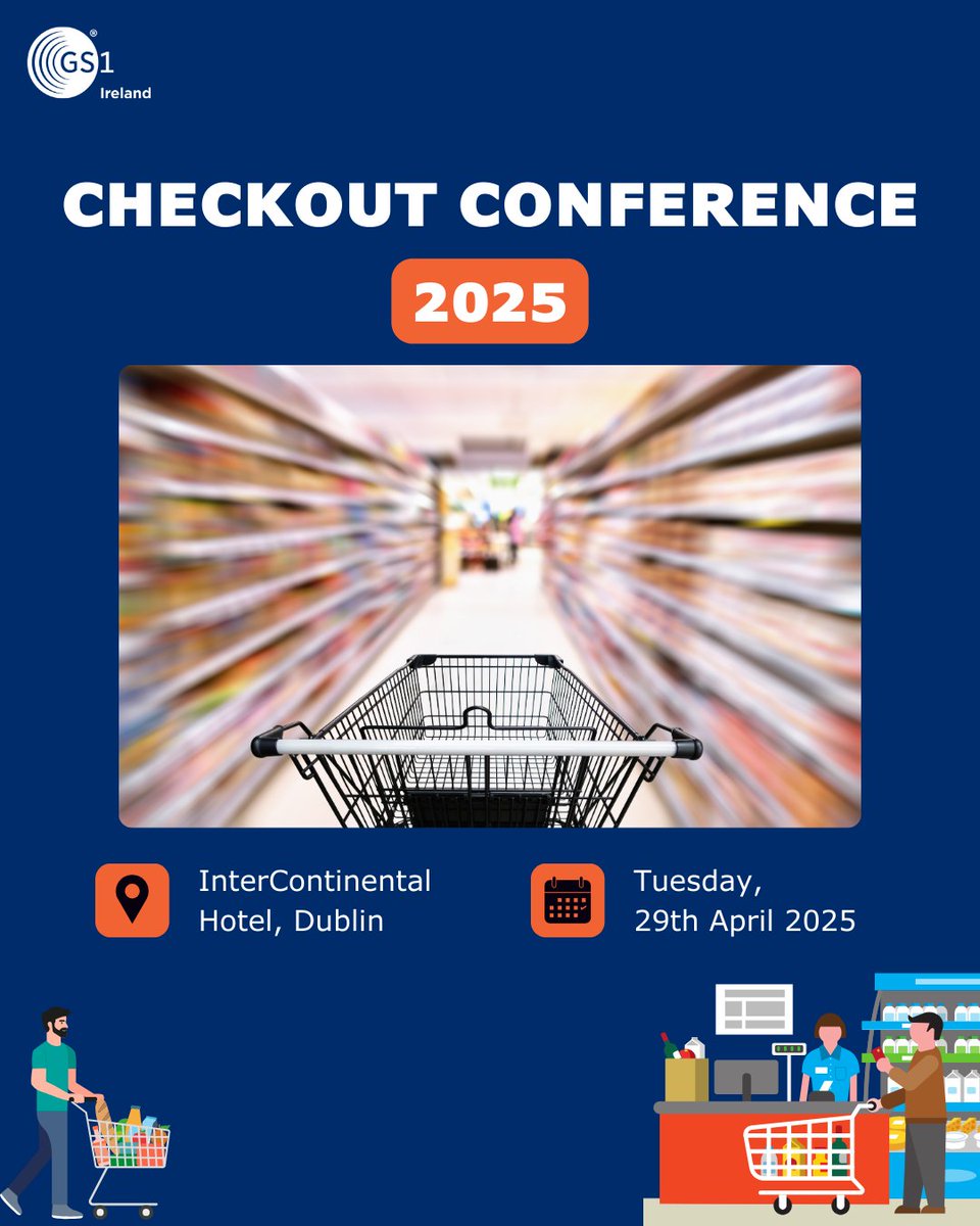 Ireland’s leading grocery retail conference is taking place on April 29th at the InterContinental Hotel in Dublin 🛒🛍️