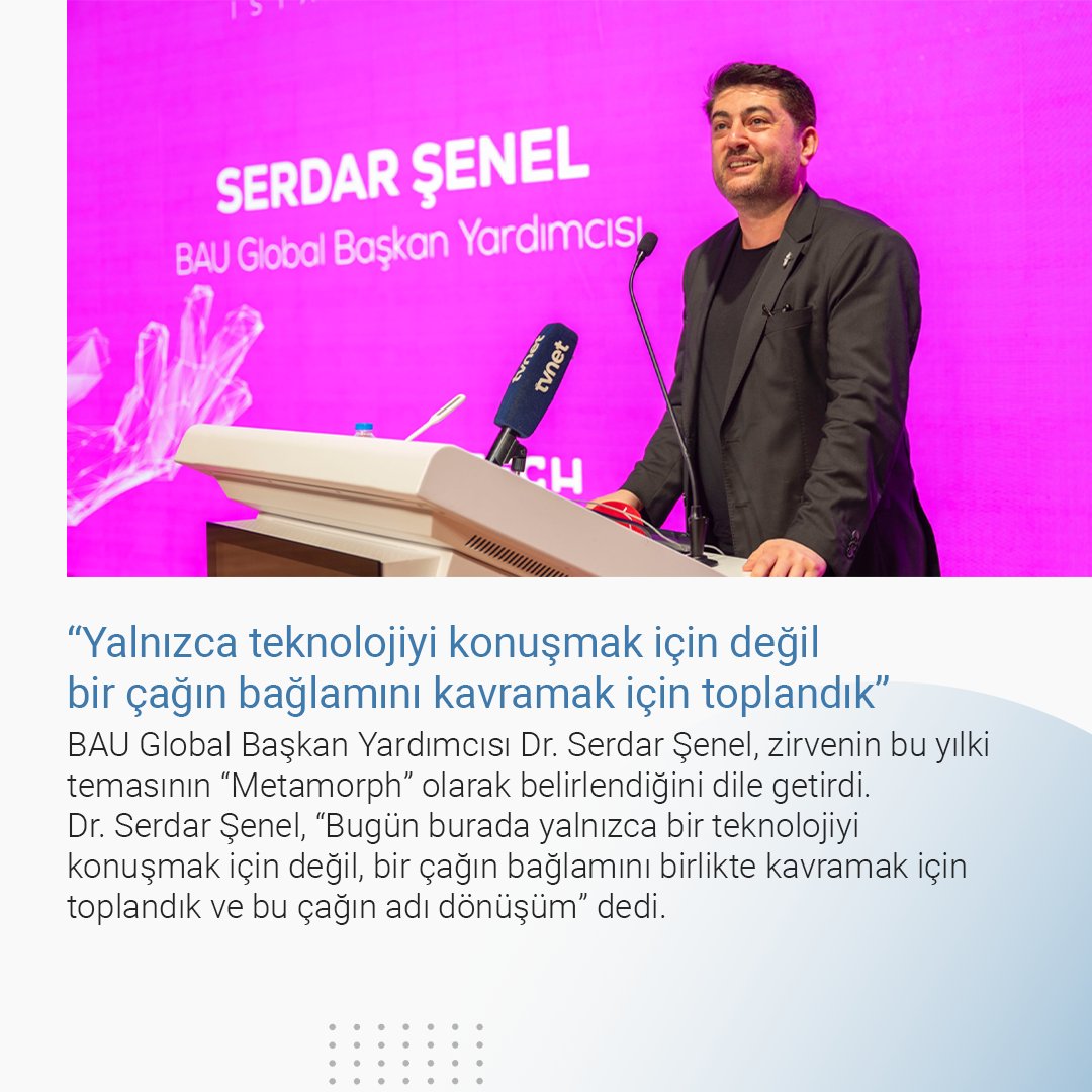 buek_mim's tweet photo. Türkiye’de ilk defa yapay zekânın kendi hazırlayıp planladığı iki gün sürecek Uluslararası Yapay Zekâ Zşrvesi, Bahçeşehir Üniversitesi Güney Kampüs’te başladı. 
Zirvenin açılış sunuculuğunu, konuşmasını kendisi hazırlayan yapay zekâ destekli “Lucia” yaptı.
https://t.co/6zTp0zHw82 https://t.co/xg2LNdQB1h