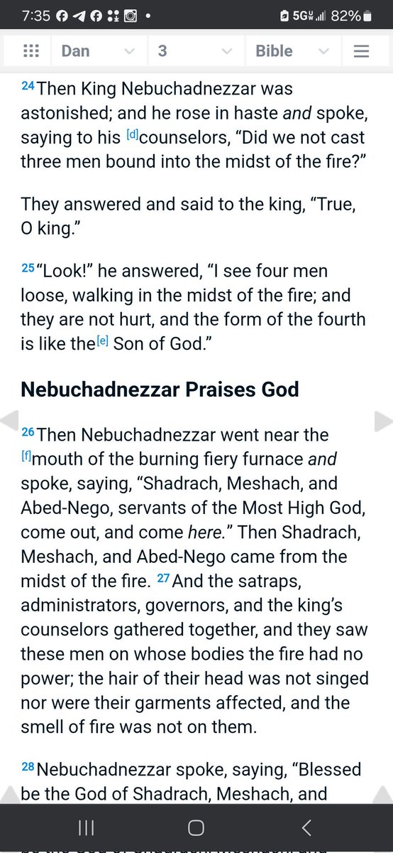 Rob Nash, LCSW, Books of High Strangeness (@of_books59328) on Twitter photo Please note <a href="/JohnPiper/">John Piper</a> teaching on the "real war" that #JesusChrist won✝️.
Recall Daniel 3: "Faith>🔥Fire"
1. Who isn't there? Daniel
2. WHO IS? #JEHOVAHGOD
3. "Christophany"+Confidence☝️=📶.
A. No matter perception🧠?
B. By Faith, KNOW:
Children of God🕊🛡Never Forsaken.
✝️📖 Please note <a href="/JohnPiper/">John Piper</a> teaching on the "real war" that #JesusChrist won✝️.
Recall Daniel 3: "Faith>🔥Fire"
1. Who isn't there? Daniel
2. WHO IS? #JEHOVAHGOD
3. "Christophany"+Confidence☝️=📶.
A. No matter perception🧠?
B. By Faith, KNOW:
Children of God🕊🛡Never Forsaken.
✝️📖