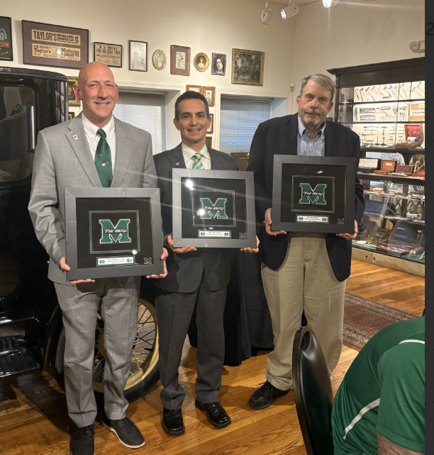 MUSportsMed's tweet photo. From every sideline to the Hall of Fame! 🏟️💚

Huge congratulations to Dr. John Jasko, associate professor &amp; head team physician @HerdZone, and Dr. Jeremy Fuller (’03), Marshall team doctor, on their well-deserved inductions into the @MUSportsMed Hall of Fame! 🎉 https://t.co/EbBMrhyeAu