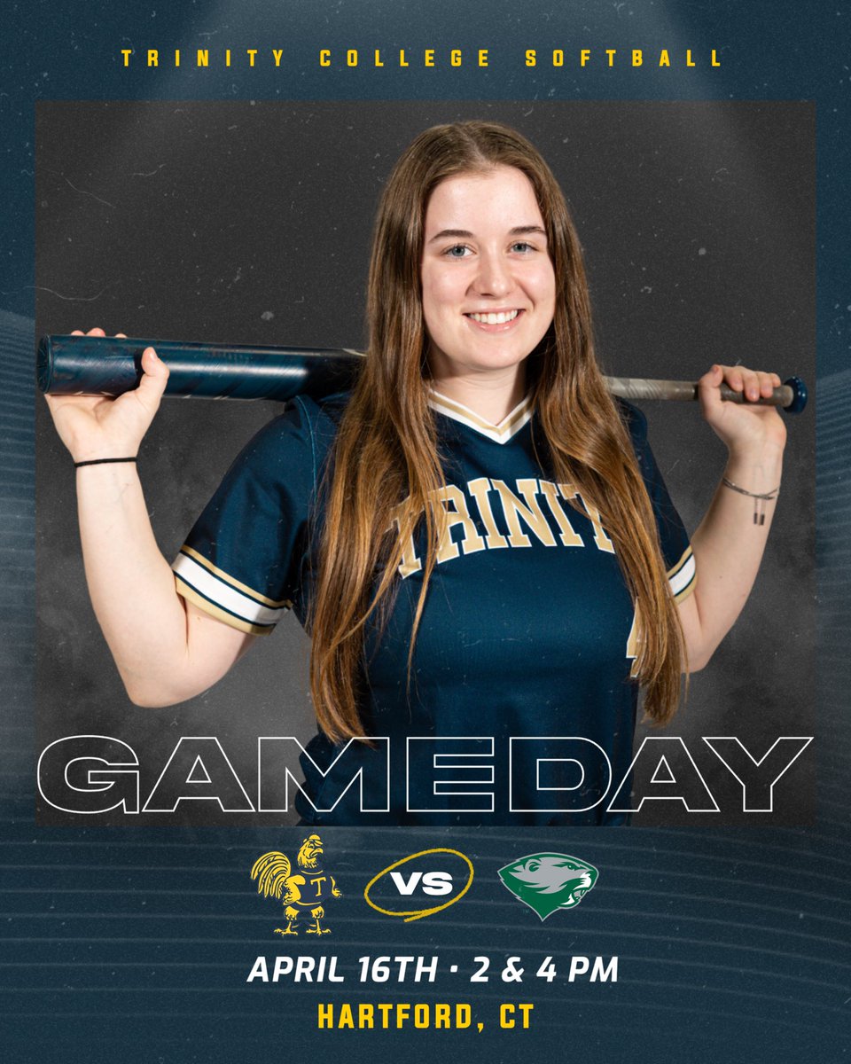 GAMEDAY‼️

Double Header 🆚 Babson College

⏰ 2:00 &amp; 4:00 PM

📍Hartford, CT

#RollBants 🥎
