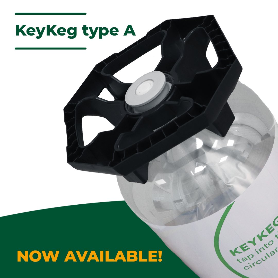 Introducing KeyKeg A – our latest innovation to make your filling &amp; dispensing process easier and more efficient than ever before! Order here: keykeg.com/products/keyke…