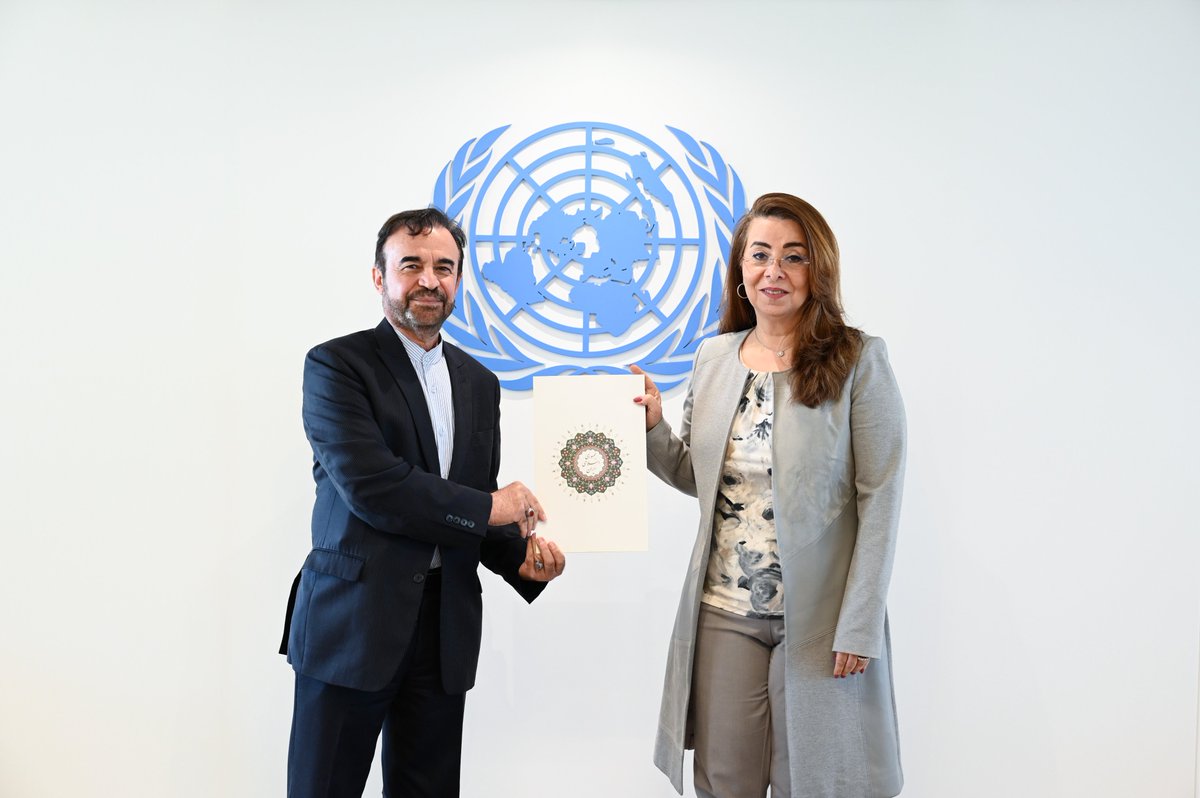 UN Vienna (@un_vienna) on Twitter photo Welcome to the new Permanent Representative of #Iran, Reza Najafi who presented his credentials today to the Director-General of #UNVienna <a href="/GhadaFathiWaly/">Ghada Fathi Waly</a> - more ➡ unis.unvienna.org/unis/en/pressr… Welcome to the new Permanent Representative of #Iran, Reza Najafi who presented his credentials today to the Director-General of #UNVienna <a href="/GhadaFathiWaly/">Ghada Fathi Waly</a> - more ➡ unis.unvienna.org/unis/en/pressr…