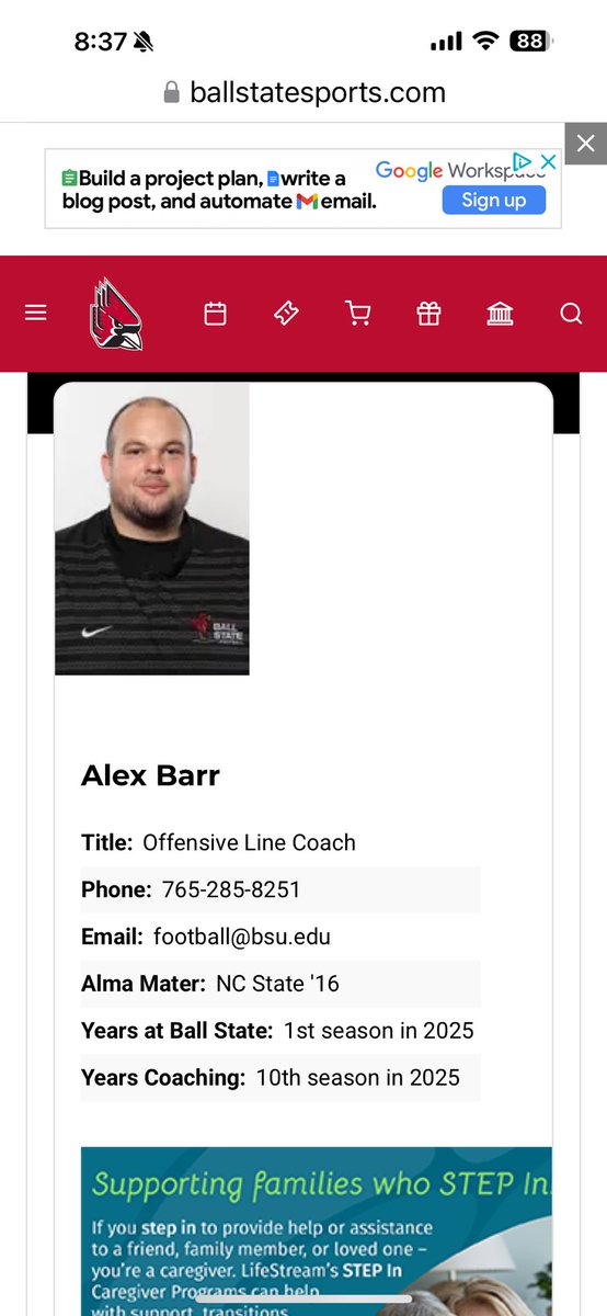 Mike Farrell (@mfarrellsports) on Twitter photo Ahhhh Iβm old.
<a href="/Coach_ABarr/">Alex Barr</a> is now an amazing evaluator and coach but back in the day he was a 3 star kid i evaluated.
<a href="/CoachU_BSU/">Mike Uremovich πΊπΈ</a> <a href="/BallStateFB/">Ball State Football</a> Ahhhh Iβm old.
<a href="/Coach_ABarr/">Alex Barr</a> is now an amazing evaluator and coach but back in the day he was a 3 star kid i evaluated.
<a href="/CoachU_BSU/">Mike Uremovich πΊπΈ</a> <a href="/BallStateFB/">Ball State Football</a>