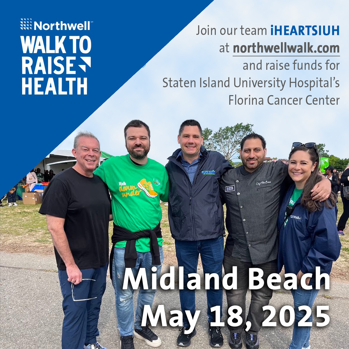 🎶 Join the Z100 team! 🎉
We’re teaming up with Northwell Health for the Walk to Raise Health on Sunday, May 18 in Staten Island.
<a href="/SkeeryJones/">Skeery Jones</a> <a href="/babyhotsauce/">Medha</a> <a href="/YoJoshMartinez/">Josh Martinez 🇵🇷📻</a> <a href="/ElvisDuranShow/">Elvis Duran Show</a> ❣️

Let’s walk together as Northwell Health raises health in our community and all across