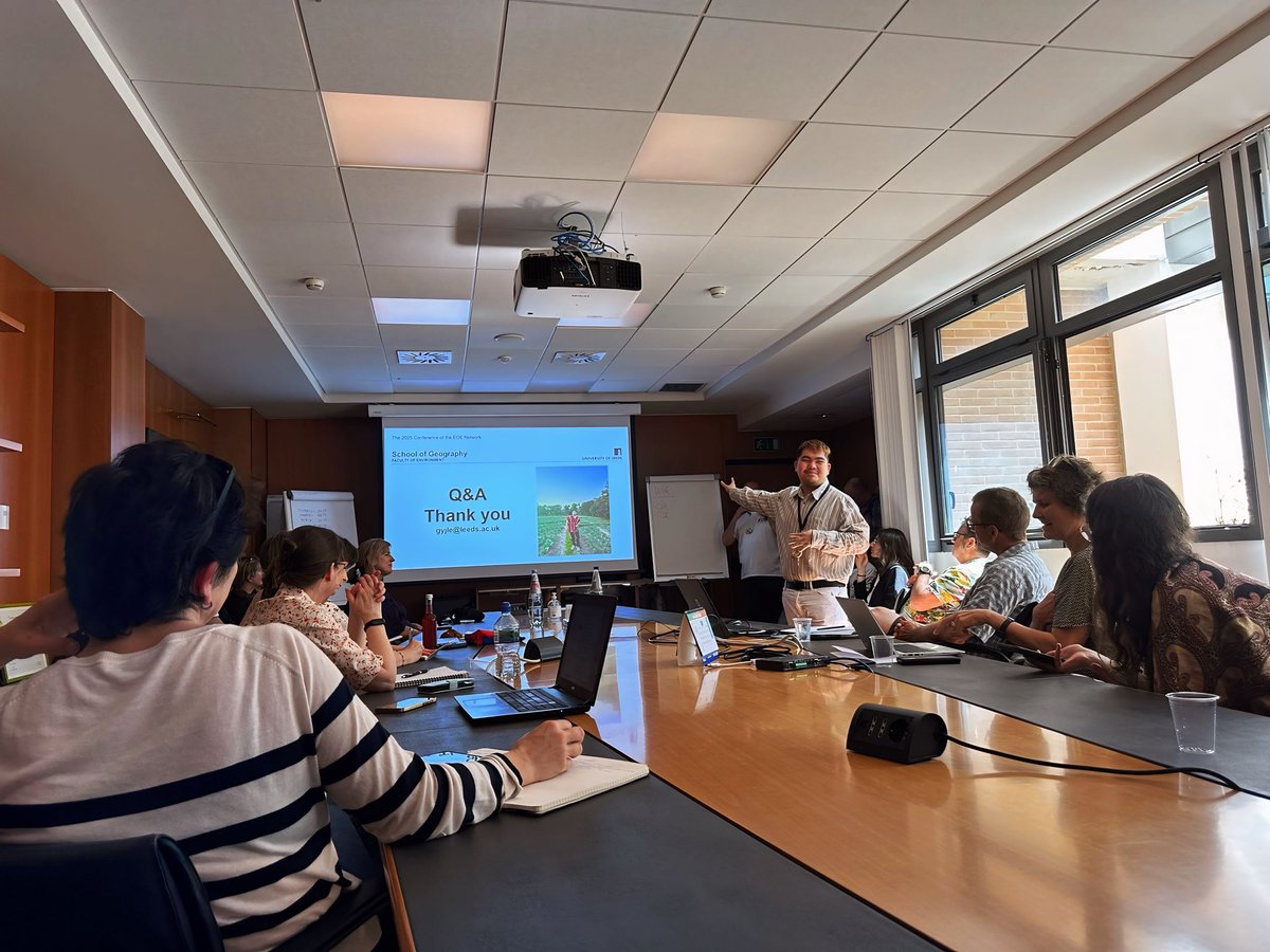 The EOE Conference 2025, Rimini, Italy 

I present my work titled “Exploring Place-Related Dimensions in Environmental Learning: Integrating Indigenous Knowledge Systems through Place-Based Education in Chiang Mai Schools, Thailand,” which is part of my PhD research.