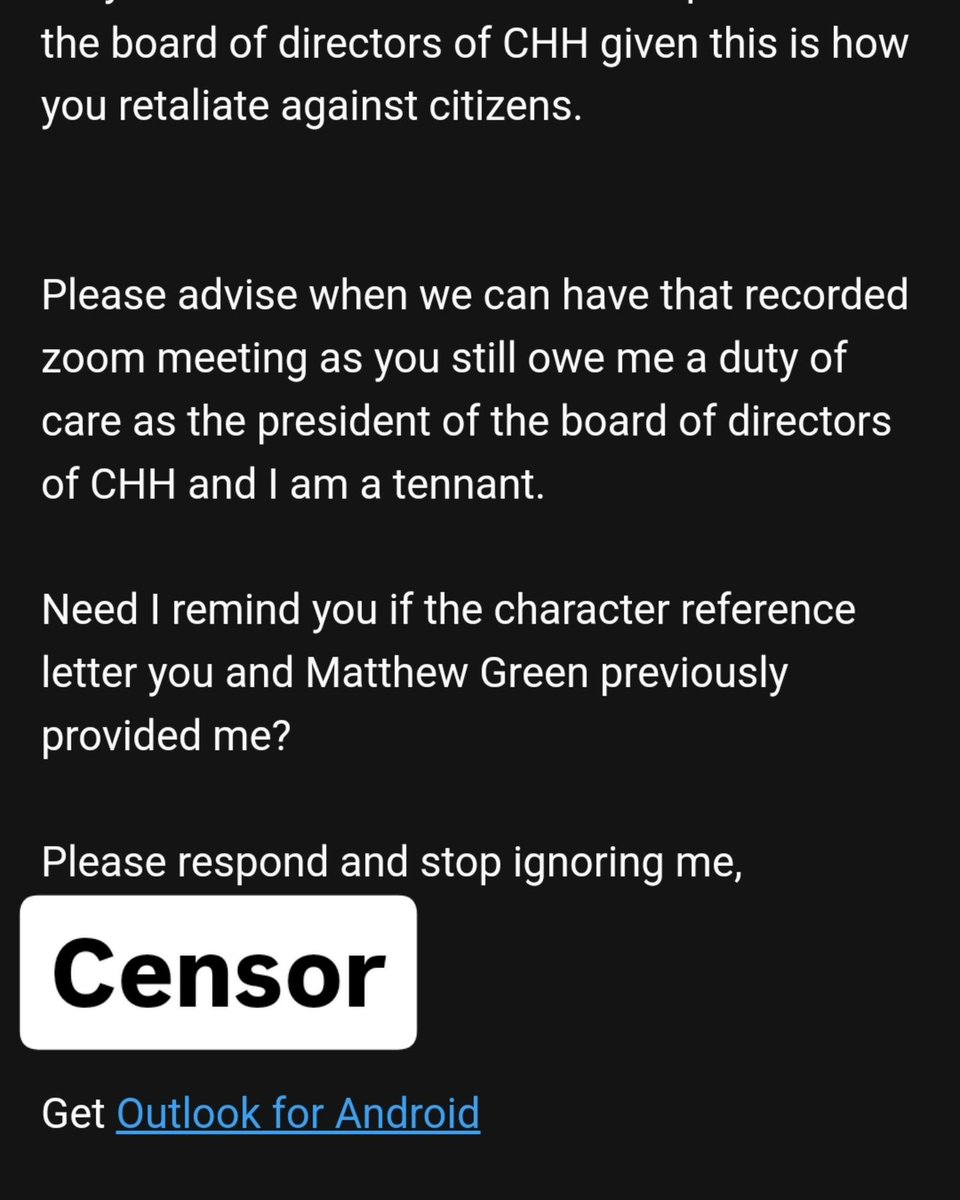 IsisIntrepid's tweet photo. Most recently, @NrinderWard3 removed me as a friend on FB in retailiation for criticizing her inaction(s) and for organizing tenants in my building.
Shame on you, Nrinder. Meet with me. It is a part of your duty of care to listen to tenants over which you preside. #YHMCC @cityofhamilton