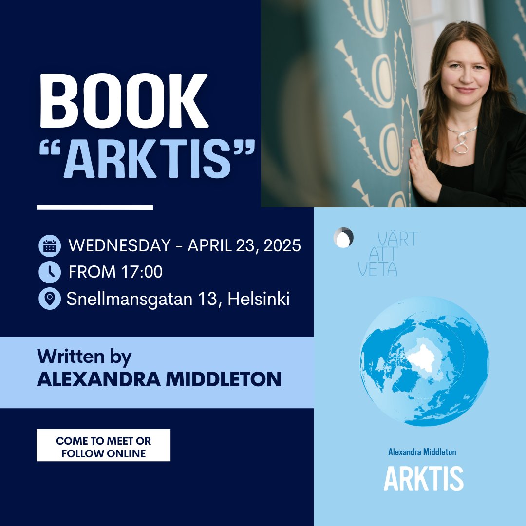 Alexandra Middleton (@arcticsense) on Twitter photo ๐ข๐ป ๐๐ฝ๐ฟ๐ถ๐น ๐ฎ๐ฏ, ๐ ๐๐ถ๐น๐น ๐ฏ๐ฒ ๐๐ฝ๐ฒ๐ฎ๐ธ๐ถ๐ป๐ด ๐ฎ๐ฏ๐ผ๐๐ ๐บ๐ ๐๐ฝ๐ฐ๐ผ๐บ๐ถ๐ป๐ด ๐ฏ๐ผ๐ผ๐ธ "๐๐ฟ๐ธ๐๐ถ๐" ๐ผ๐ฟ "๐๐ฟ๐ฐ๐๐ถ๐ฐ" ๐ฎ๐ ๐๐๐๐ต๐ผ๐ฟ ๐๐ผ๐ณ๐ณ๐ฒ๐ฒ ๐ถ๐ป ๐๐ฒ๐น๐๐ถ๐ป๐ธ๐ถ. ๐ข๐ป ๐๐ฝ๐ฟ๐ถ๐น ๐ฎ๐ฏ, ๐ ๐๐ถ๐น๐น ๐ฏ๐ฒ ๐๐ฝ๐ฒ๐ฎ๐ธ๐ถ๐ป๐ด ๐ฎ๐ฏ๐ผ๐๐ ๐บ๐ ๐๐ฝ๐ฐ๐ผ๐บ๐ถ๐ป๐ด ๐ฏ๐ผ๐ผ๐ธ "๐๐ฟ๐ธ๐๐ถ๐" ๐ผ๐ฟ "๐๐ฟ๐ฐ๐๐ถ๐ฐ" ๐ฎ๐ ๐๐๐๐ต๐ผ๐ฟ ๐๐ผ๐ณ๐ณ๐ฒ๐ฒ ๐ถ๐ป ๐๐ฒ๐น๐๐ถ๐ป๐ธ๐ถ.